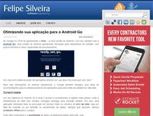 Tablet Screenshot of felipesilveira.com.br